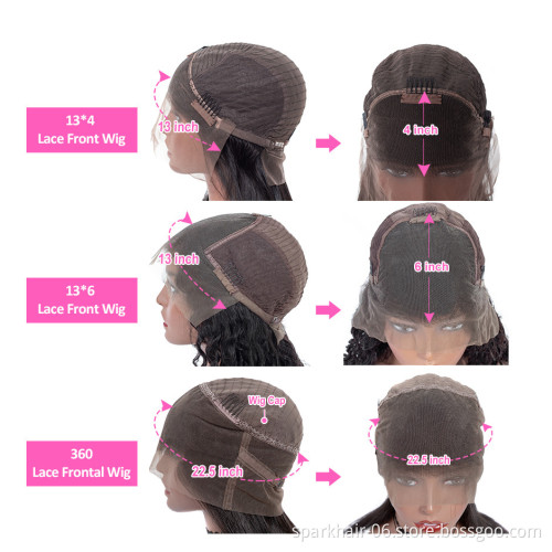 Grade 8A 9A 10A brazilian hair cheap 100% human hair lace wigs heavy density Full Lace Wig, Front Lace Wig